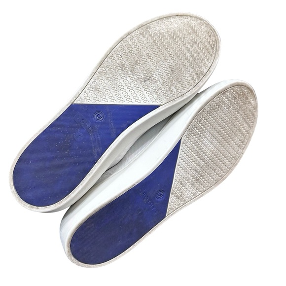 Rothy’s White Classic Sneaker Size 9 Original Slip On Knit Washable Comfort - Picture 8 of 10